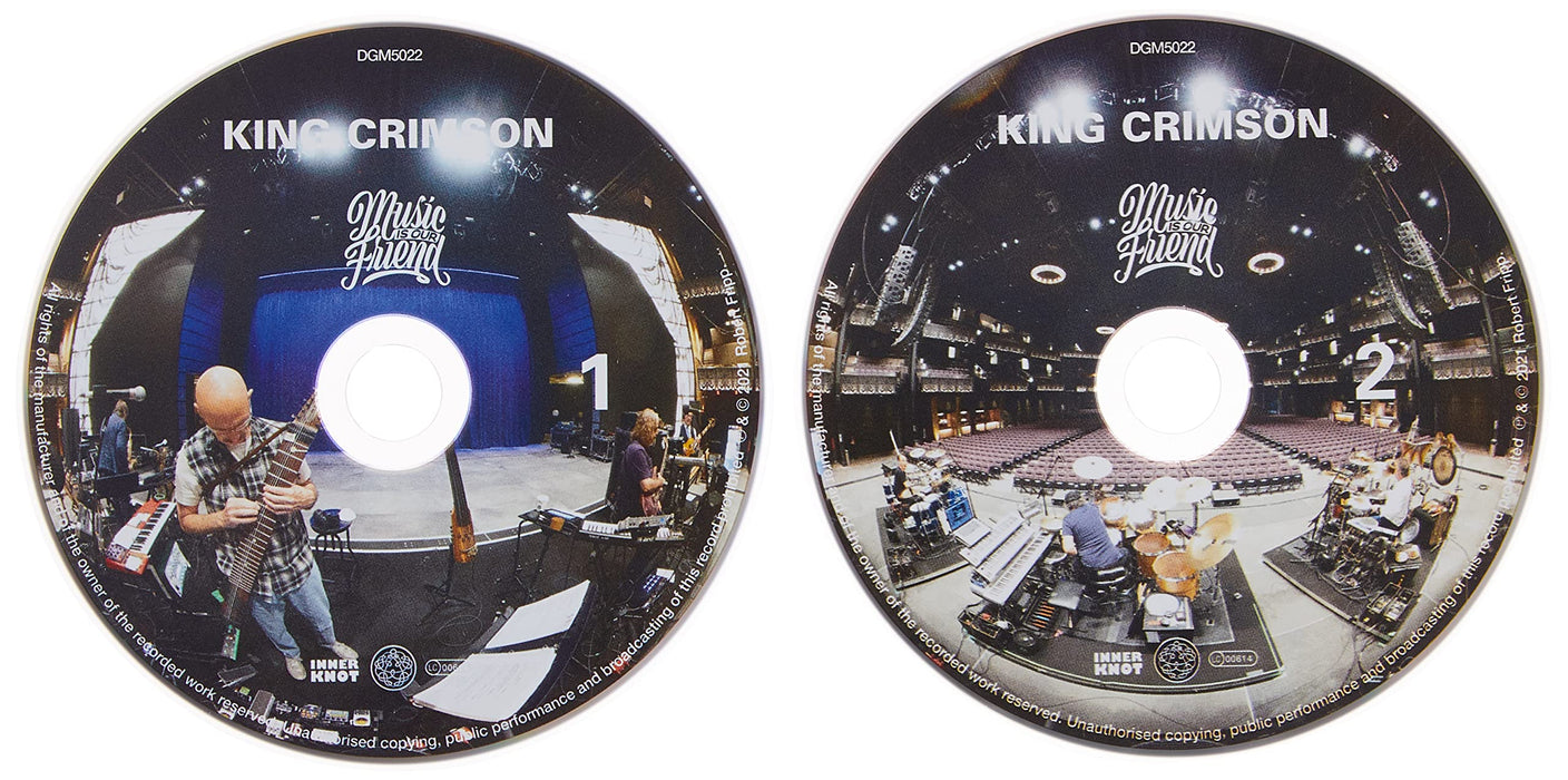 King Crimson - Music Is Our Friend (Live In Washington & Albany 2021) (2 Cd);