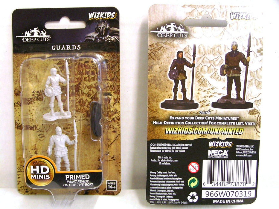 Wizkids: Unpainted Miniatures Guards;