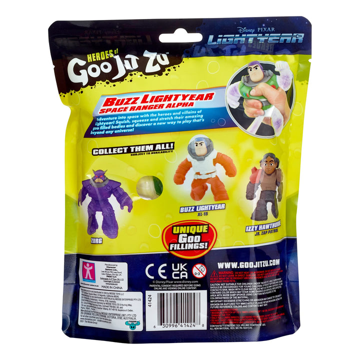 Heroes Of Goo Jit Zu Lightyear Hero Pack Buzz Lightyear Space Ranger Toys;