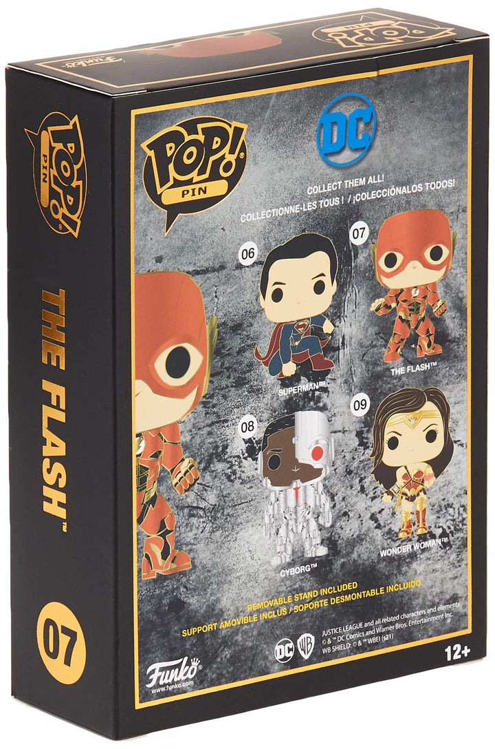 Dc Comics: Funko Pop! Pin - The Flash (Transluscent) (Enamel Pin / Enamel Pin);