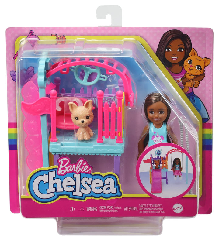 Barbie: Family Chelsea Swing Playset;