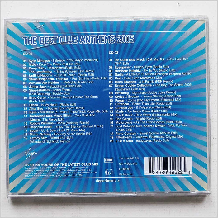 Best Club Anthems 2005 / Various (2 Cd);