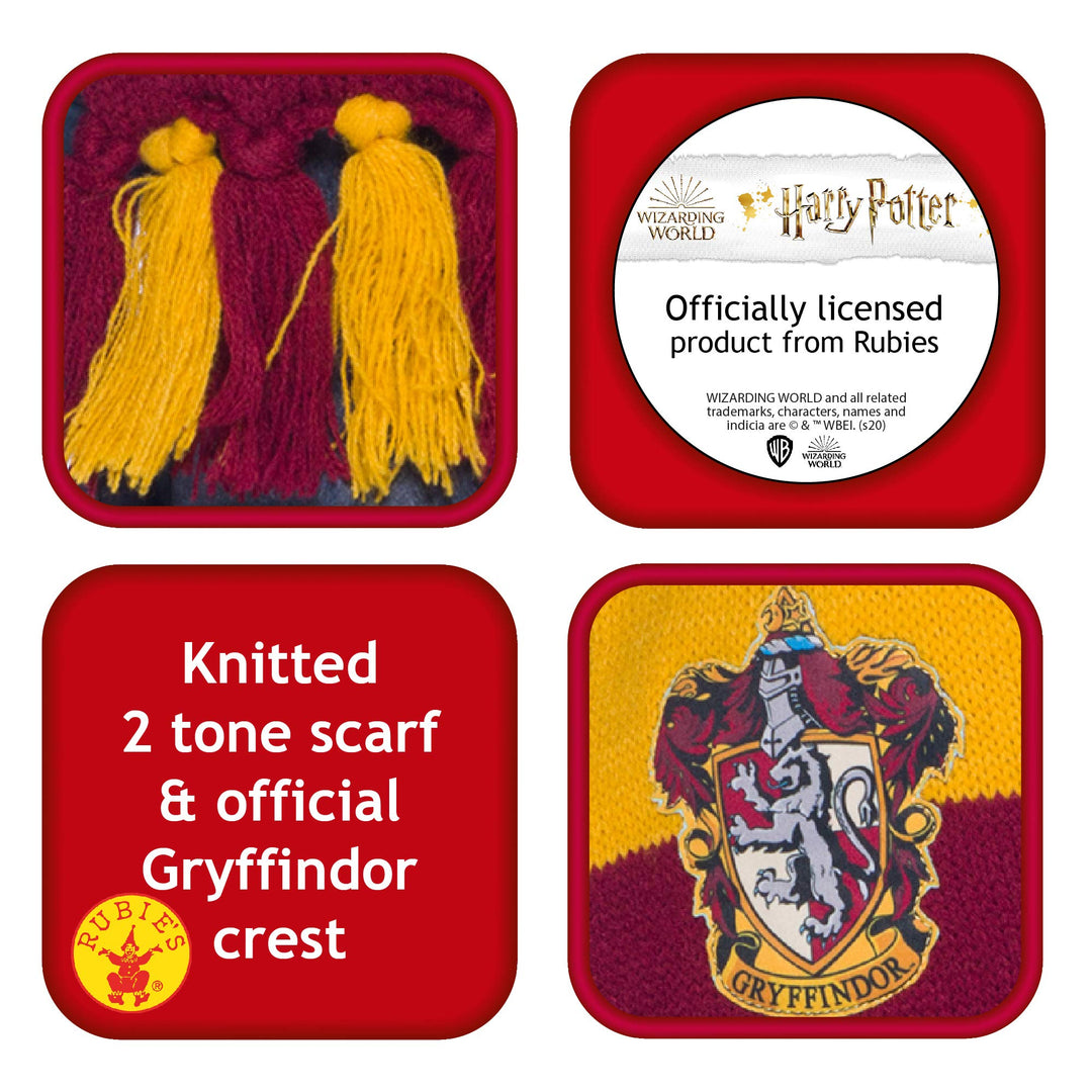 Harry Potter: Rubie's - Gryffindor Deluxe (Sciarpa);