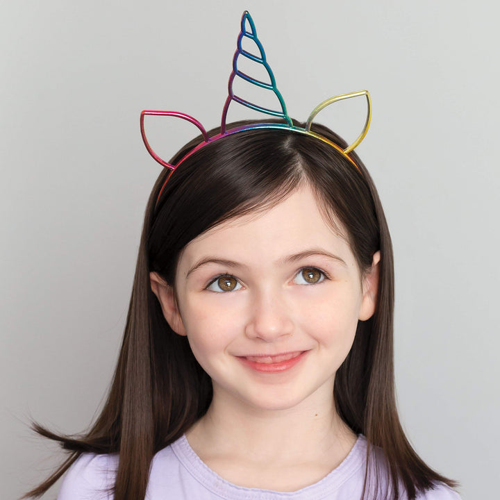 Unique Party: Rbow Unicorn Prty Headband;