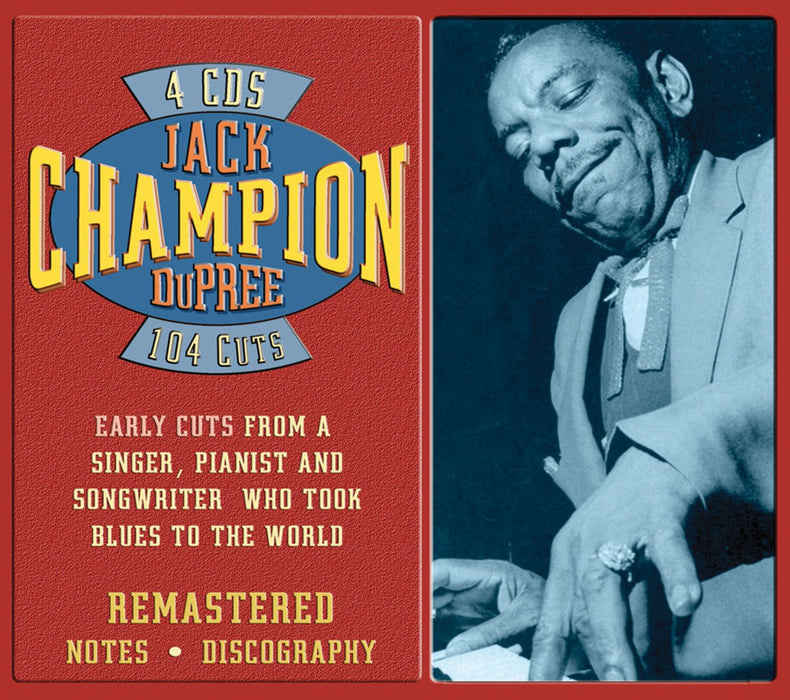 Champion Jack Dupree - Early Cuts From A Singer (4 Cd);