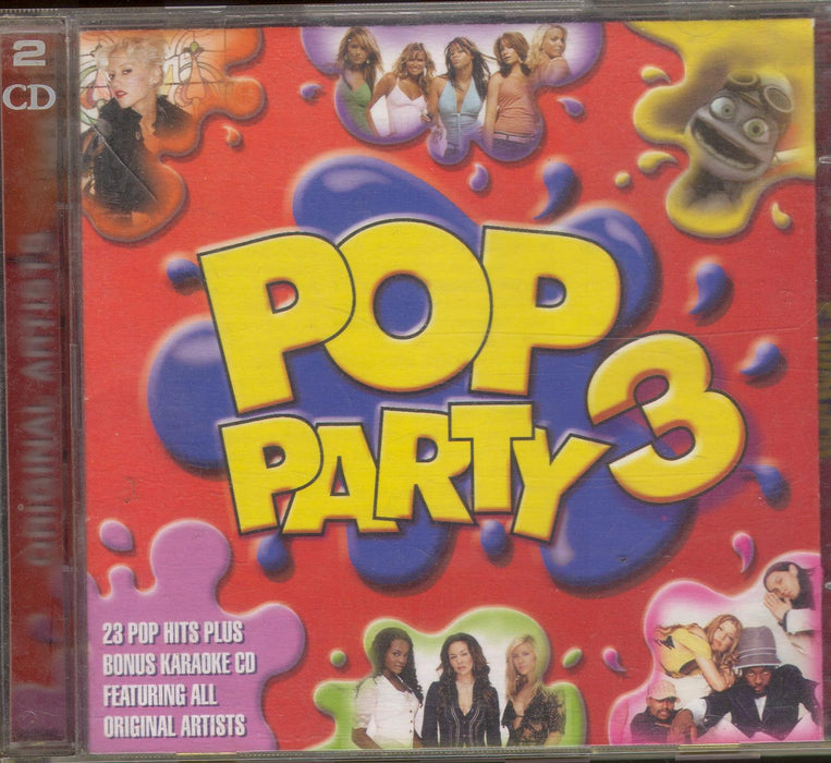 Pop Party 3: 23 Pop Hits + Bonus Karaoke Cd / Various (2 Cd);