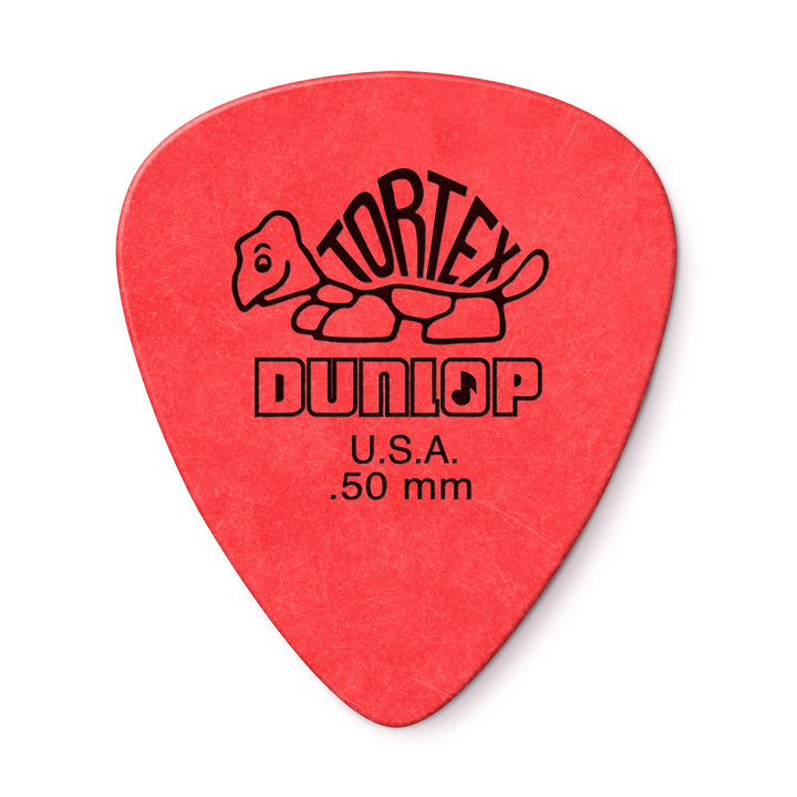 Dunlop: 418R.50 Tortex Standard Red .50Mm;