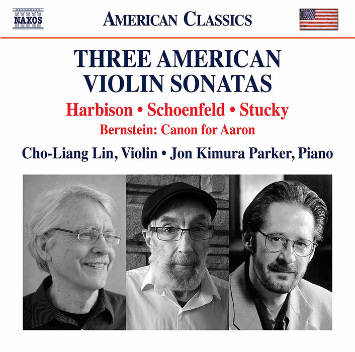 Three American Violin Sonatas: Harbison, Schoenfeld, Stucky;