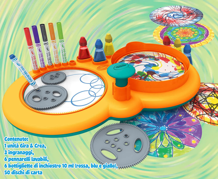 Crayola: Super Set Spin &amp; Create Deluxe;