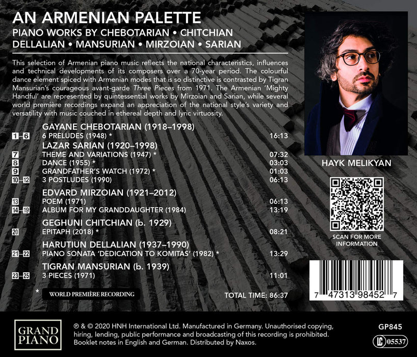 Hayk Melikyan: An Armenian Palette - Chebotarian/Sarian/Watch/Mirzoian;