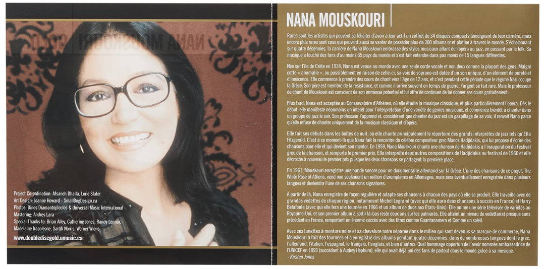 Nana Mouskouri - Gold;