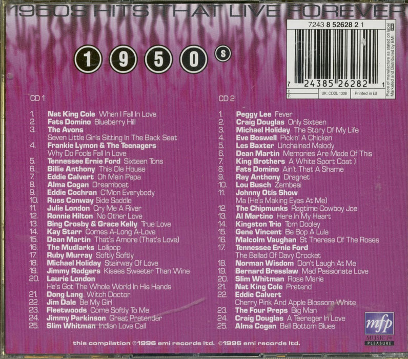 Hits That Live Forever 1950's / Various (2 CDs);