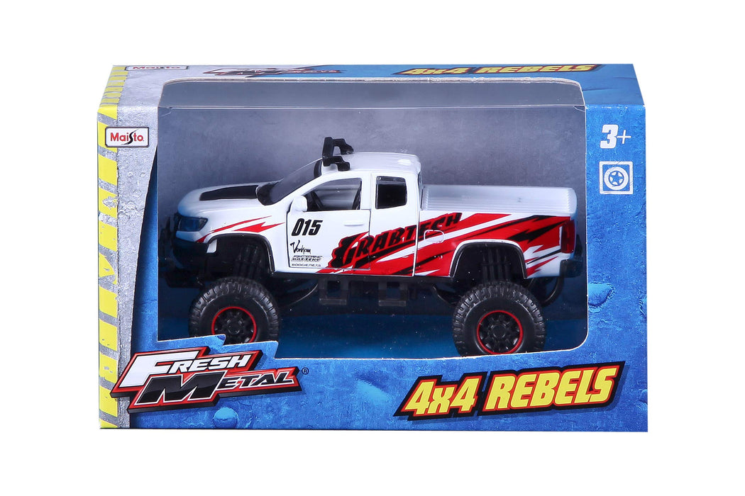 Maisto - Fresh Metal - 4x4 Rebel 11 Cm (Assortimento);