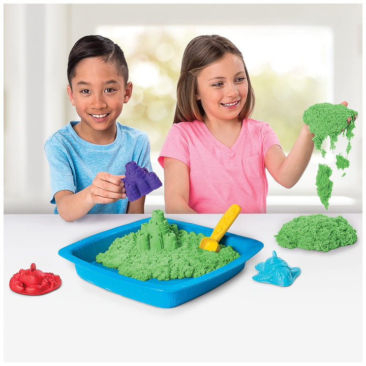 Kinetic Sand: Spin Master - Playset Castelli Di Sabbia;