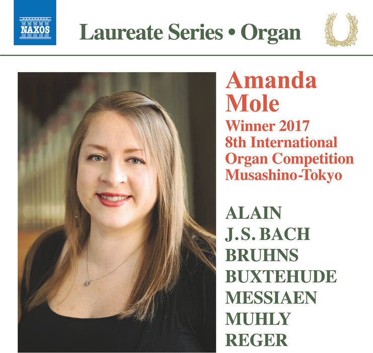 Amanda Mole: Organ Recital - Alain, Bach, Bruhns, Buxtehude..;