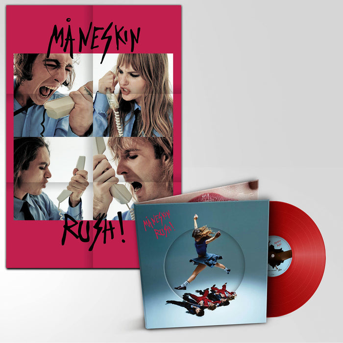 Maneskin - Rush! (Deluxe Edition) (Red Vinyl+Poster);