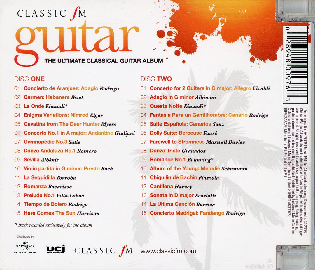 Classic Fm: Guitar - The Ultimate Collection (2 Cd);
