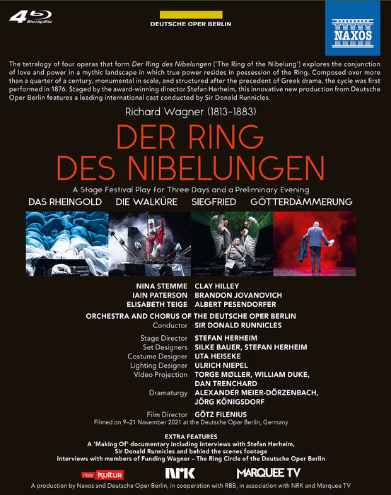 Richard Wagner - Der Ring Des Nibelungen (4 Blu-Ray);