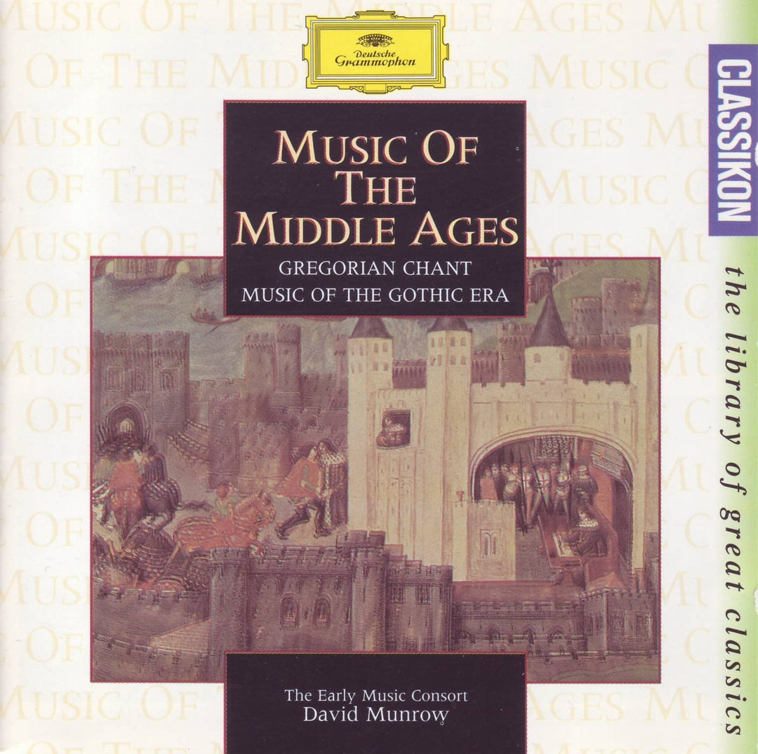 Music Of The Middle Ages: Gregorian Chant;