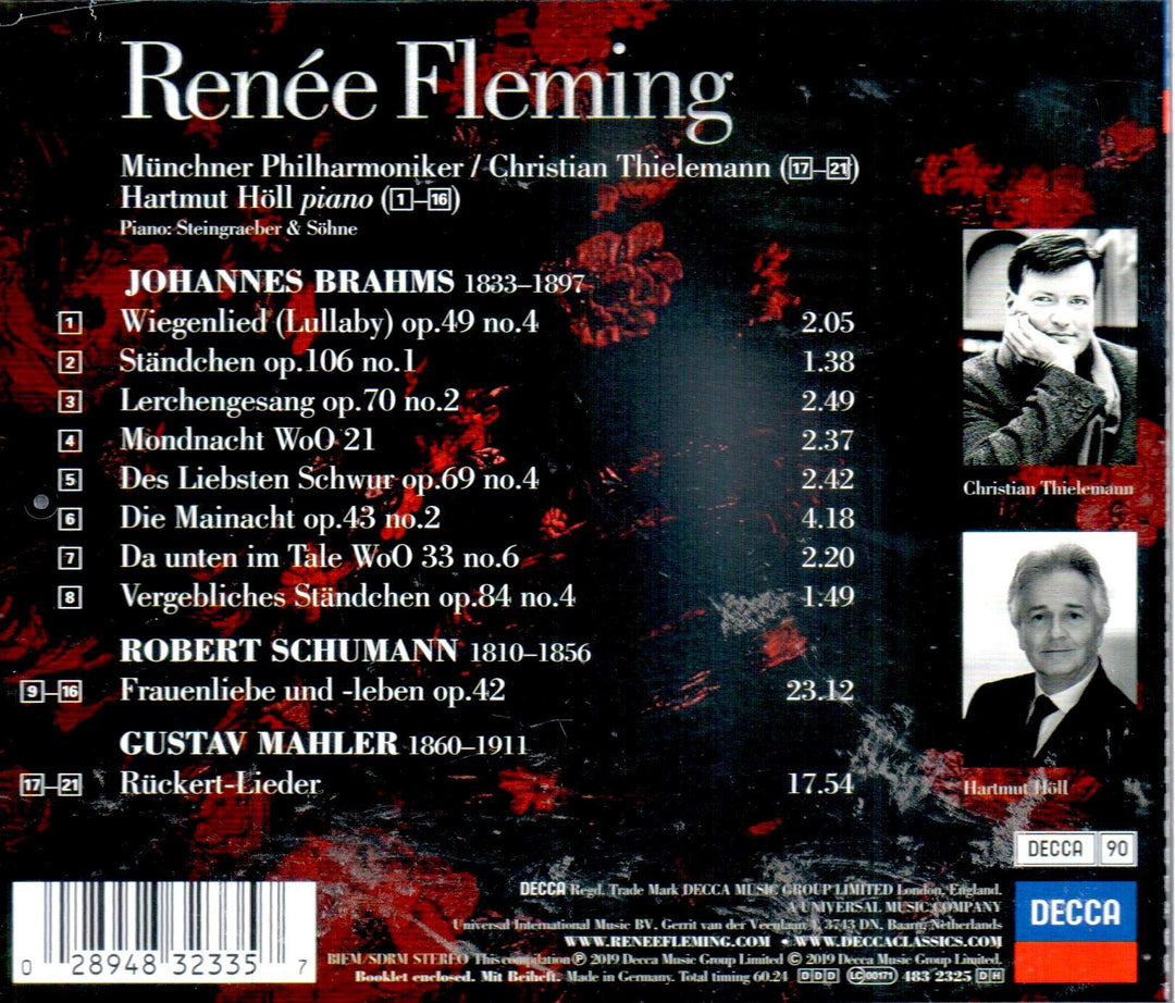 Renee Fleming: Lieder - Brahms, Schumann & Mahler;