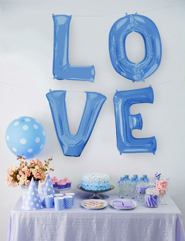 Anagram: Supershape Letter X Blue Foil Balloon P50 Packed 68 X 88 Cm;