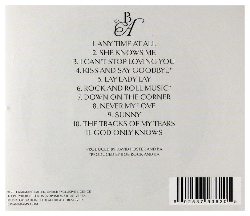 Bryan Adams - Tracks Of My Years;