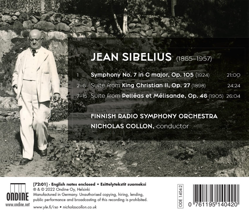 Jean Sibelius - Symphony No.7, Pelleas Et Melisande;