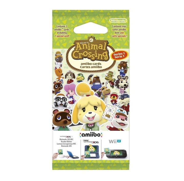 Nintendo Wii U: Animal Crossing: Cards Pack Series 1;