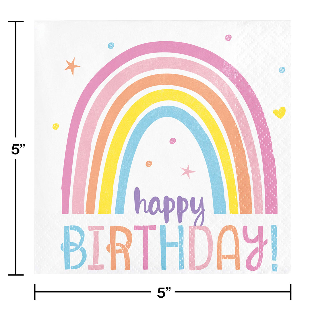 Creative Converting: Bn 12/16Ct 2P Happy Rainbow #03/21;