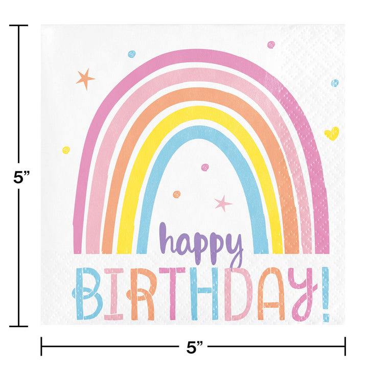 Creative Converting: Bn 12/16Ct 2P Happy Rainbow #03/21;