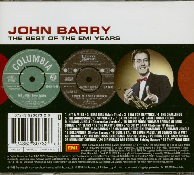 John Barry - The Best Of The Emi Years;