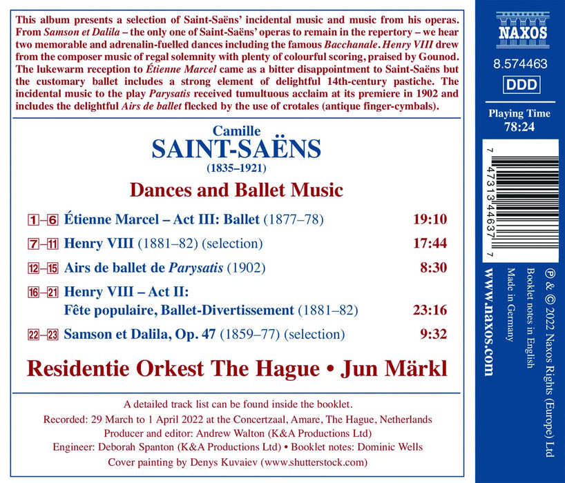 Camille Saint-Saens - Dances And Ballet Music;