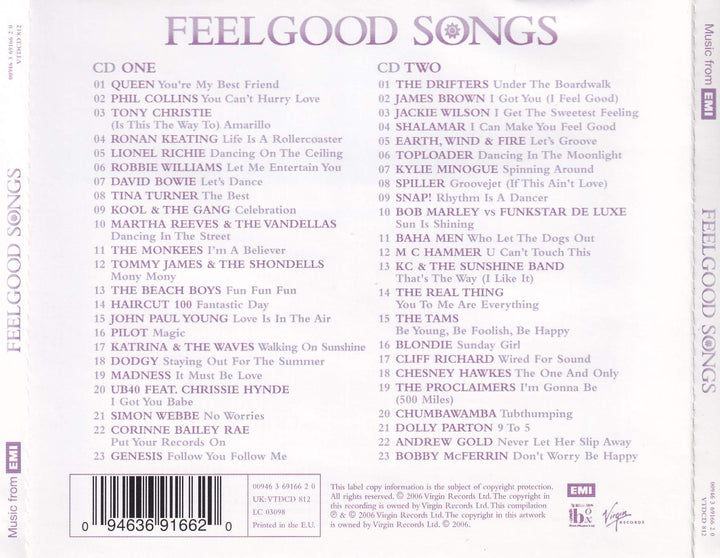 Feel Good Songs / Various (2 CDs);