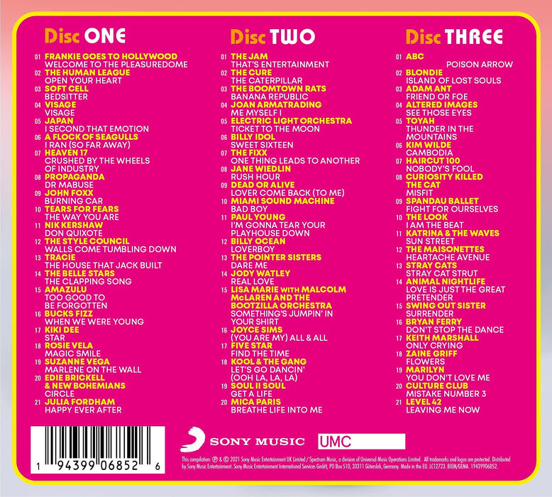 Buried Treasure: The Fabulous 80s / Various (3 Cd);