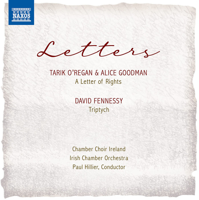 Letters: Tarik O'Regan / David Fennessy;