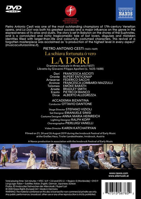 Pietro Antonio Cesti - La Dori;
