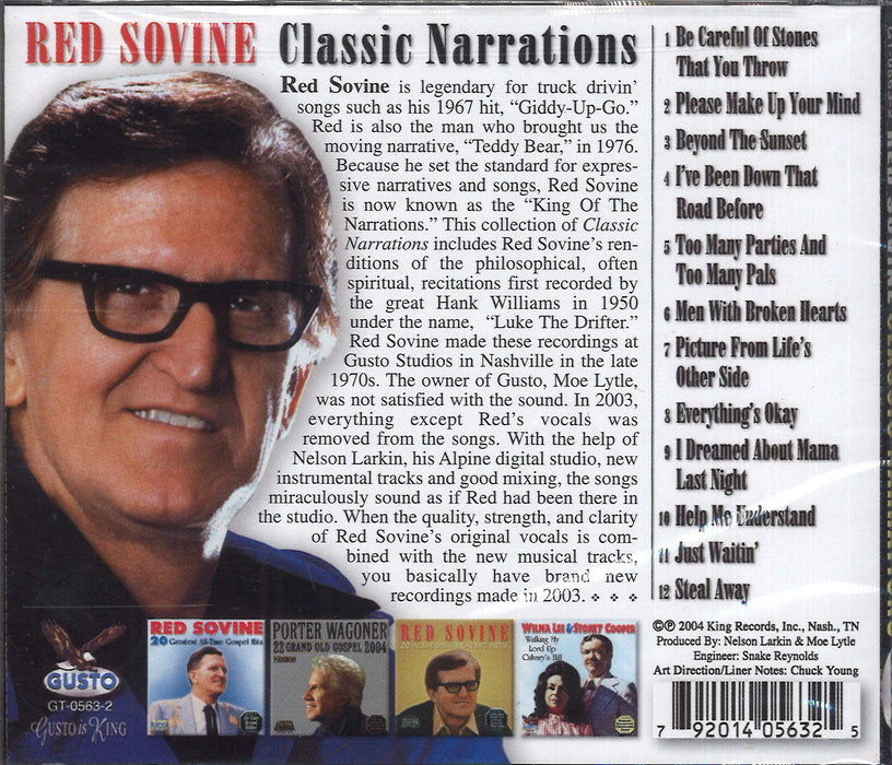 Red Sovine - Classic Narrations;