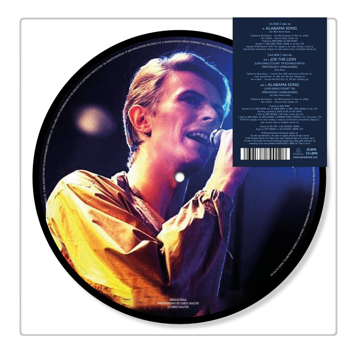 David Bowie - Alabama Song (Vinile 7");