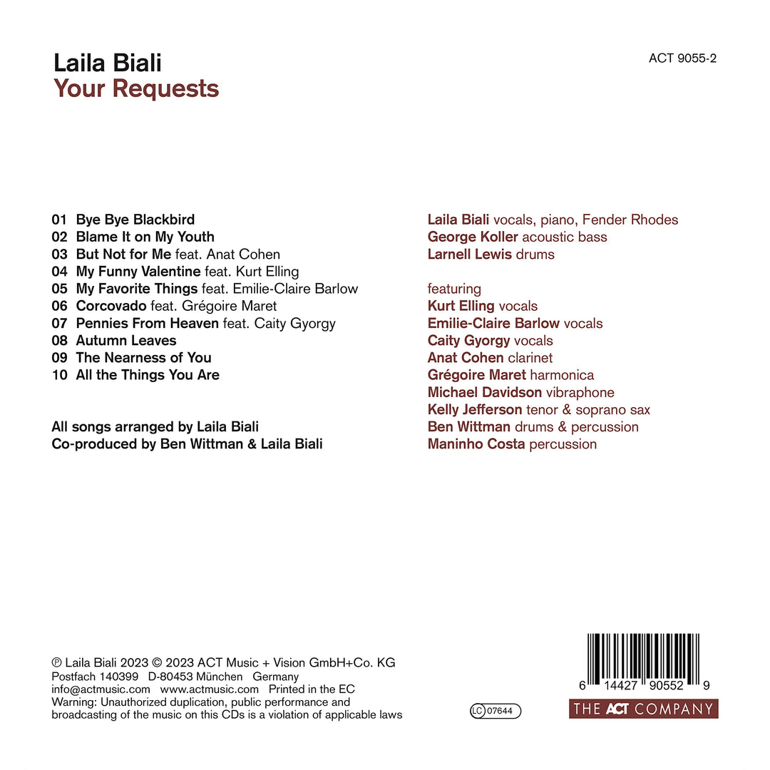 Laila Biali - Your Requests;