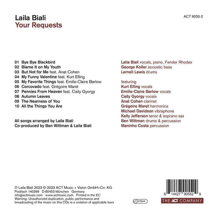 Laila Biali - Your Requests;