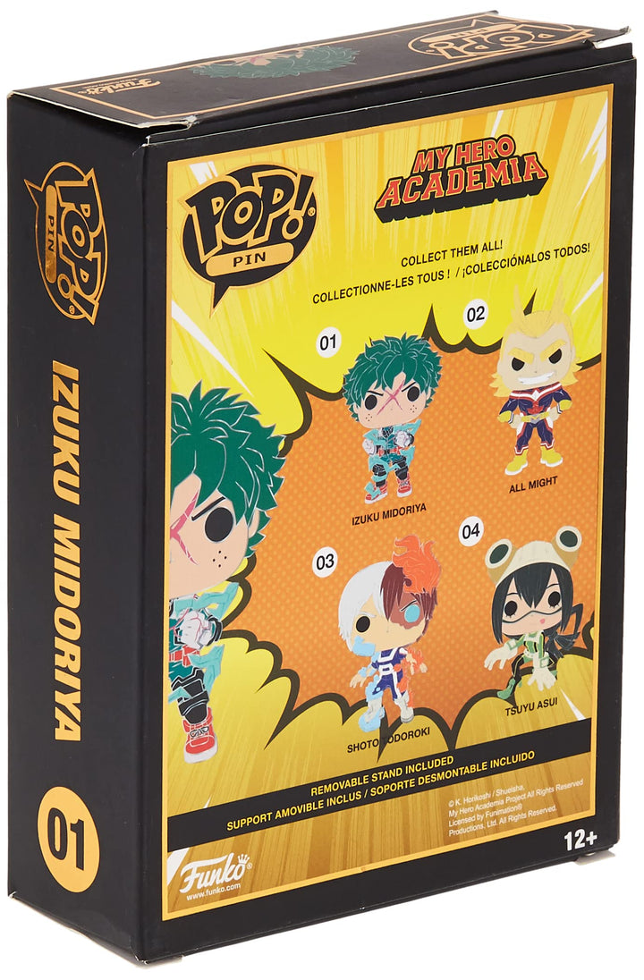 My Hero Acadamia: Funko Pop! Pin - Izuku Midoriya (Enamel Pin / Enamel Pin);