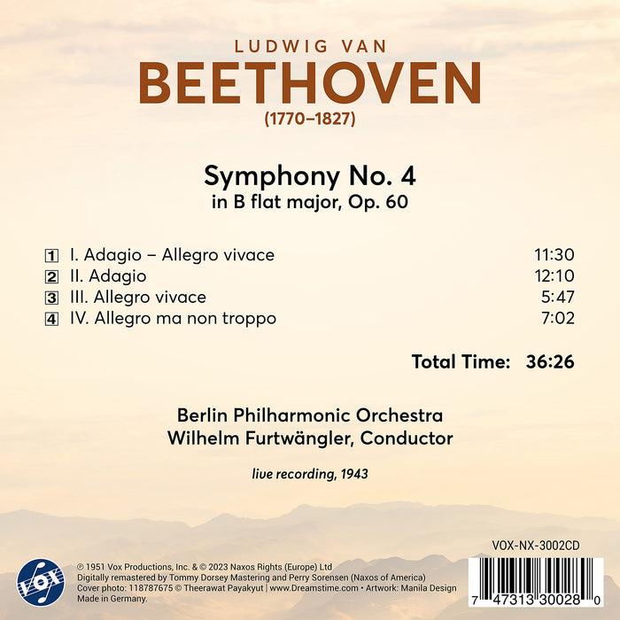 Ludwig Van Beethoven - Symphony Nr.4;
