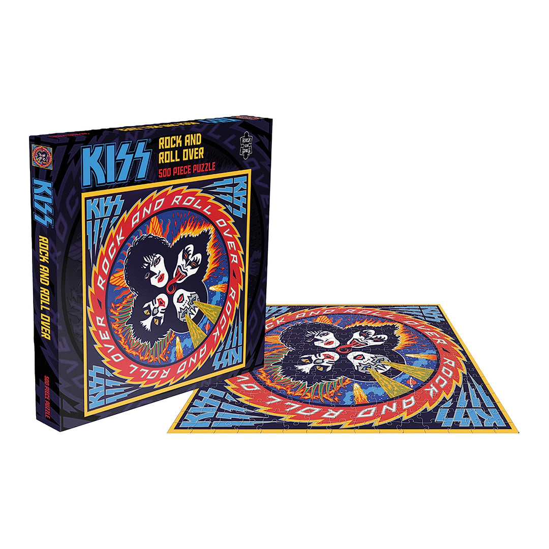 Kiss: Zee Productions - Rock & Roll Over (500 Piece Jigsaw Puzzle);