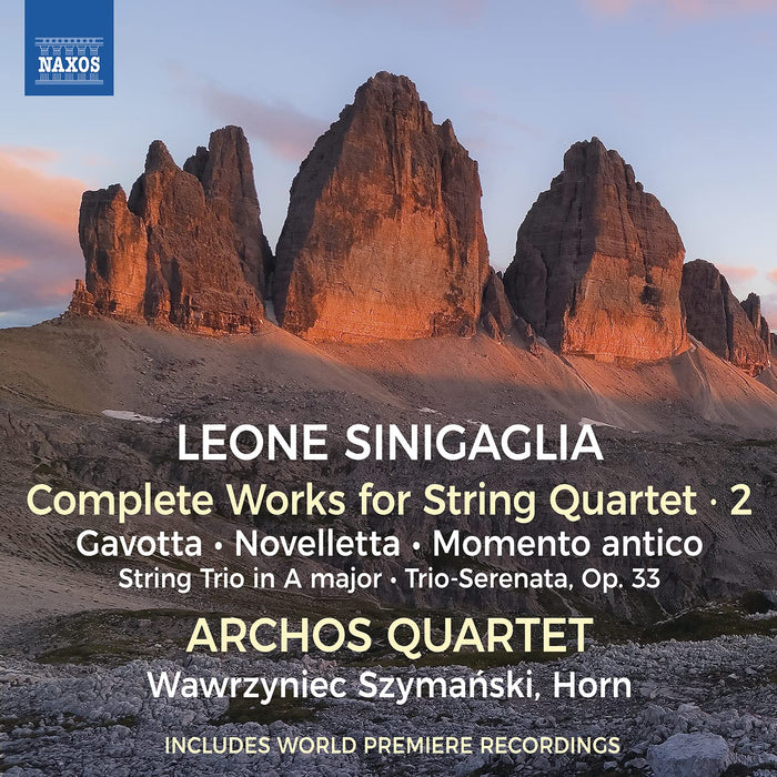 Leone Sinigaglia - Complete Works For String Quartet, Vol. 2;