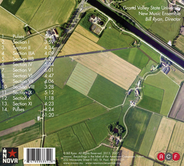 Reich / Grand Valley State New Music Ensemble - Music For 18 Musicians;