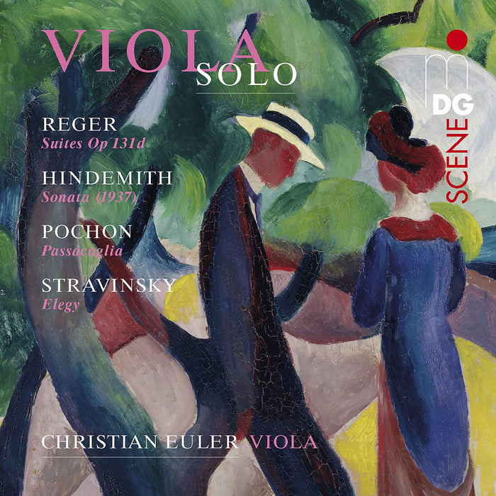 Christian Euler: Viola Solo - Reger, Hindemith, Stravinsky, Pochon;