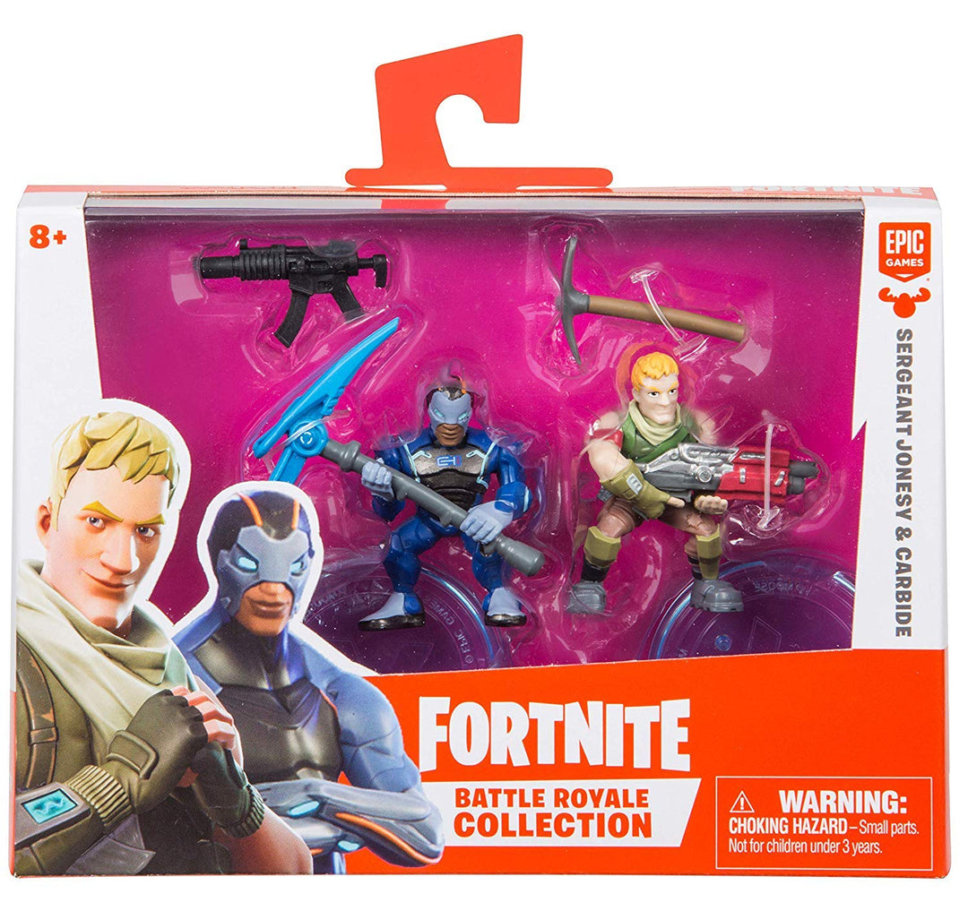 Fortnite: Battle Royale Collection - Carbide And Sgt Jonesey 2-Pack (Figure);