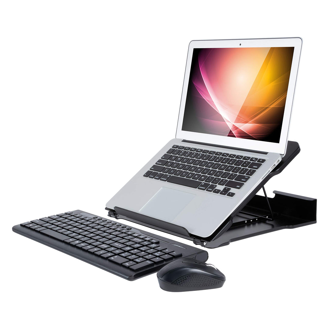 Allsop: 32147 Metal Art Adjustable Laptop St- 7 Positions - Metal (Black);