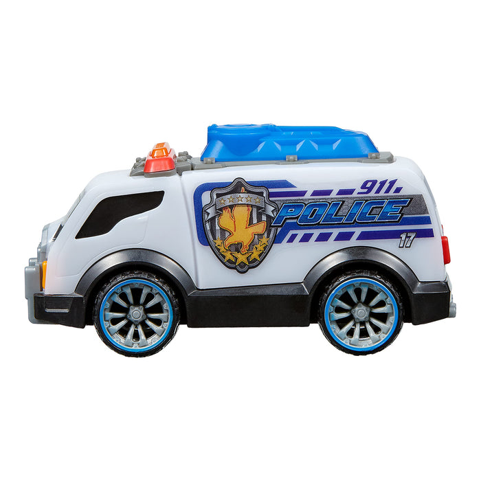 Nikko Toys: Camion Polizia Luci E Suoni - 13 Cm (Us);