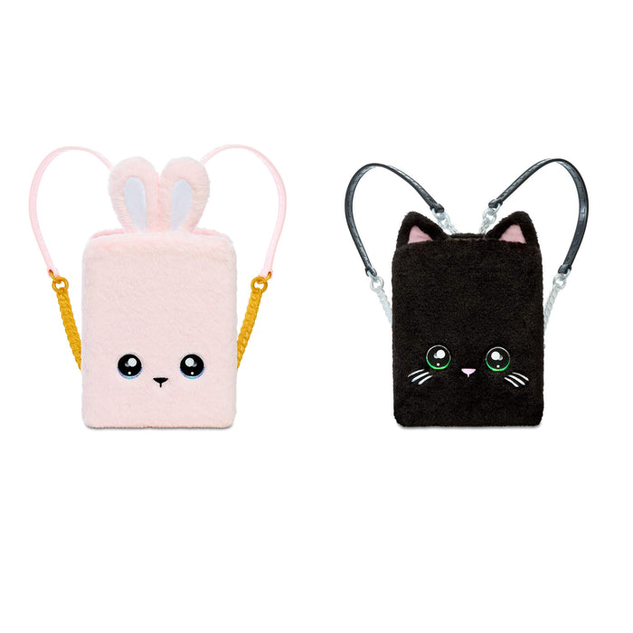 Na! Na! Na! Surprise: 3-in-1 Backpack Bedroom Playset - Black Kitty zainetto;